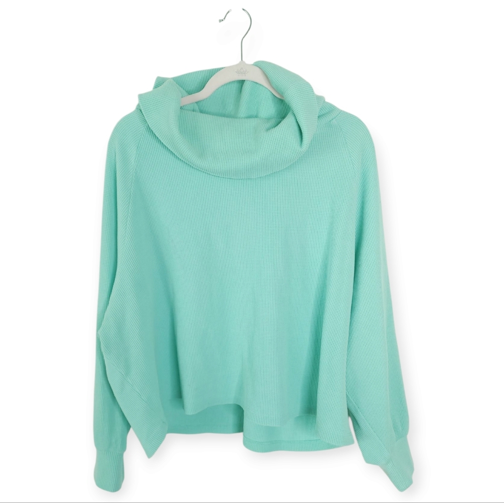 Anthropologie Pilcro Waffle Knit Light Weigjt Sweater Nwot Size 1X - Picture 3 of 7